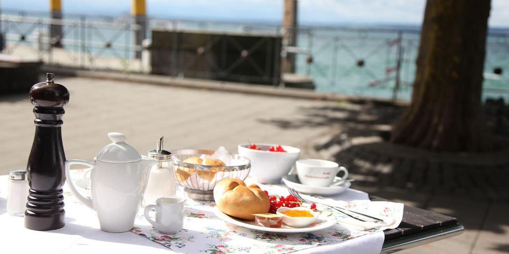 Hotel Seepromenade Меерсбург Экстерьер фото